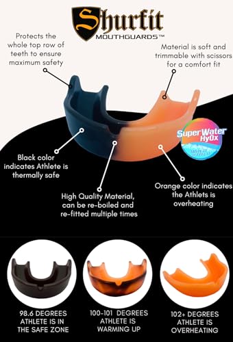 Heat Sensing Mouthguard – Color Changing | OSHA & SB 1248 Safety - color: Heat Sensing Color (Adult)