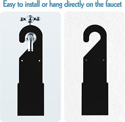 Garden Hose Holder for 150ft Expandable Hose Hanger Large Wall Mount Hose Hook fit Variety Hose Spigot