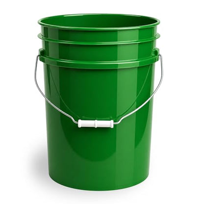ePackageSupply 5 Gallon Bucket - Food Grade Bucket BPA-Free, Green, 1 Pack - color: Green, size: 1 Pack