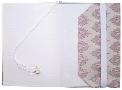 BLBMH A5 Fabric Book Cover for Paperback Journal Notebook Women - Love - color: Love, size: 8.3in