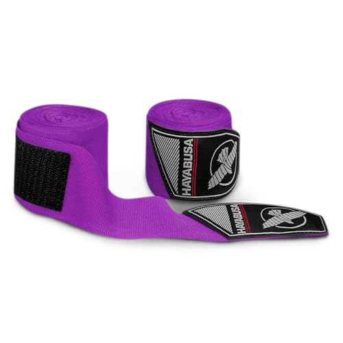 Hayabusa Boxing Hand Wraps Perfect Stretch 4.0 for Men & Women - color: Purple