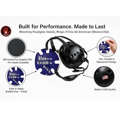 Wrestling Headgear with Ear Protection & Chin Cup Adjustable Lightweight Head Guard for Competition & Practice – Durable Protective Wrestling Ear Guard for Youth & Adult Athletes - color: Psalm 144 Blue