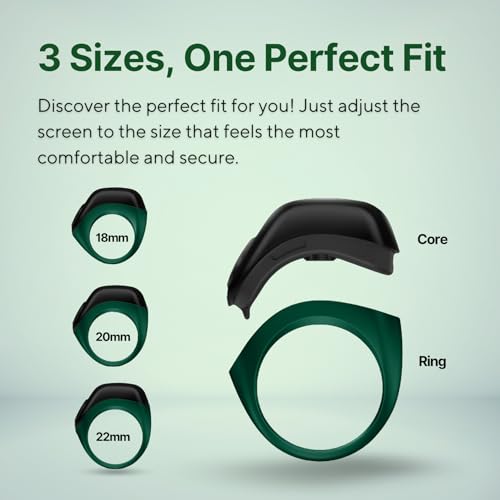 TAKVA - Zikr Ring Flex Advance | 향상된 스마트 태즈비 링(교체 가능한 사이즈), 플라스틱., 원석 없음.