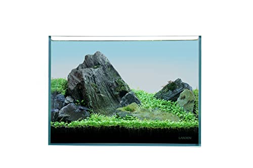 36P Nano Rimless Low-Iron Aquarium, 5 Gal, 14.2x8.7x10.2in | 36x22x26cm; shrimp, nano fish, planted; 5mm glass - size: 05Gal W14.2×D8.7×H10.2 in(36x22x26cm)