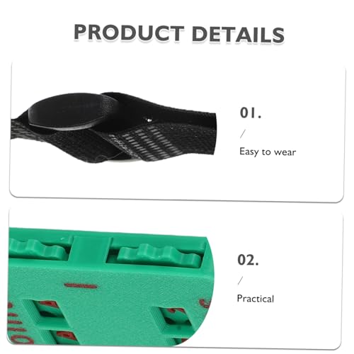 Angoily Portable Tennis Score Counter Wristband Manual Dial Golf Score Keeper Watch Lightweight Outdoor Training Games
