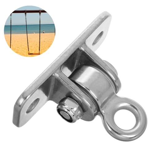 UKCOCO Heavy Duty Swing Hooks Kit for Use Swivel Hanger for Hammocks Playground Swings Chairs Reliable Mounting Hardware with Enhanced Stability Family-Friendly Setup for Fun Activities