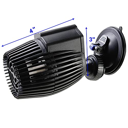 AQUANEAT Circulation Pump, 2100GPH Aquarium Wave Maker, Fish Tank Powerhead Submersible Water Pump with Suction Cup - size: 2100 GPH