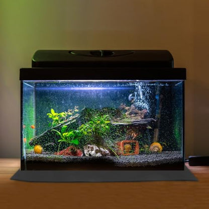 Aquarium Mat for Under Tank - 80x40cm Waterproof Shock Absorbing Base Cushion - Easy to Cut & Non-Slip Bottom Pad Reptile Terrarium - size: 80.00X40.00X0.60CM