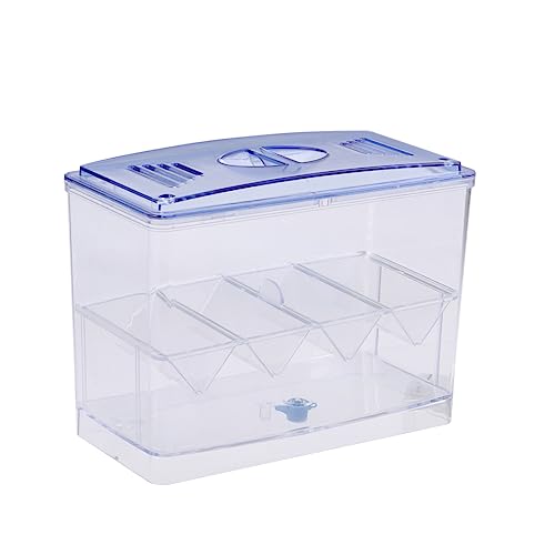 Happyyami Aquarium Tank Fish Breeding Kit Hatching Box for Guppies Betta Fish Accessories