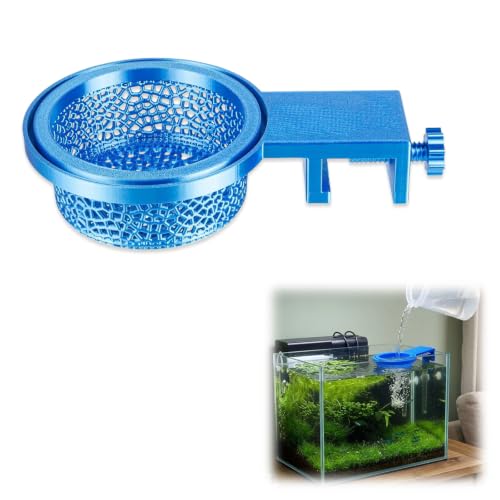 Aquarium Water Change Diffuser, Spill-Free Tool for Rimless & Rimmed Fish Tanks, Protects Substrate & Plants, Safe for Fish and Shrimp (Large) - size: Large