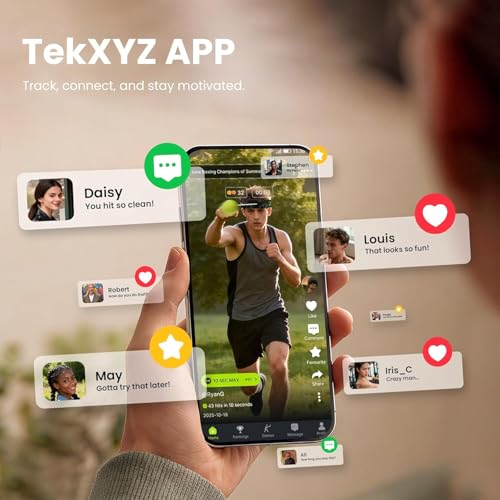 TEKXYZ® Classic Boxing Reflex Ball Pack with App - 3 Balls, 1 Band | Includes the full 2-ball pack & App features + 1 green BOXERS ball: harder, faster, max punch feedback.