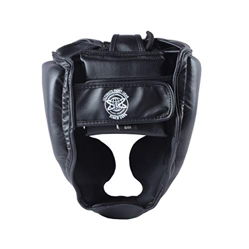 Never Giveup - Head Guard for Boxing MMA Muay Thai Training & Fight (L/XL)