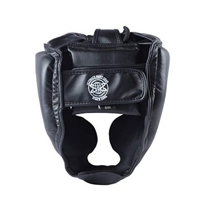 Never Giveup - Head Guard for Boxing MMA Muay Thai Training & Fight (L/XL)