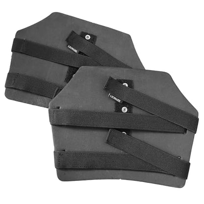 LEONARK Black Armoury Hema Fencing EVA Forearm Overlays Light Adjustable Unisex Armor Arm Guard Protectors