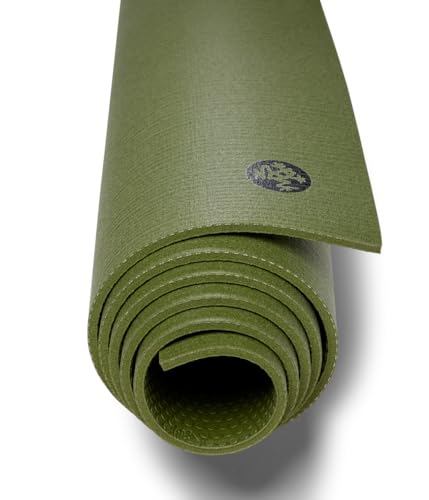 Manduka PRO Yoga Mat - 6mm | Lifetime Durability | Hygienic Construction | Premium Studio Quality | Teacher Approved - color: Earth, size: 71" x 26"