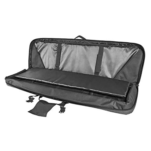 VISM by NcSTAR Double Carbine Case - color: Urban Gray, size: 42-"
