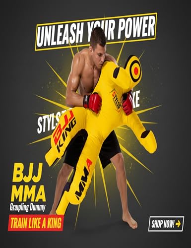 Grappling Dummy for Adults, Unfilled Wrestling Dummy, Hanging Jiu Jitsu Dummy for BJJ, MMA, Judo, Karate, Martial Arts - color: Yellow Sit, 6ft / 72 inches