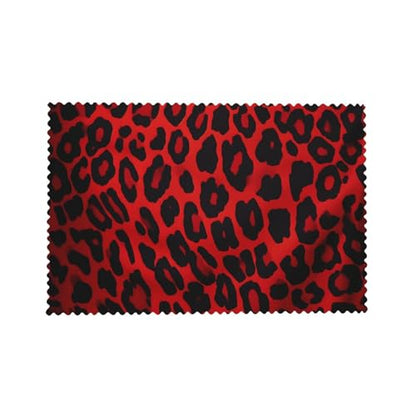 Placemats Set of 4 Heat Resistant Red Leopard Pattern Place mat for Dining Table Non-Slip Table Mats Desktop Protection Pad Washable Place Mats for Kitchen Dining Outdoor - color: Red Leopard Pattern