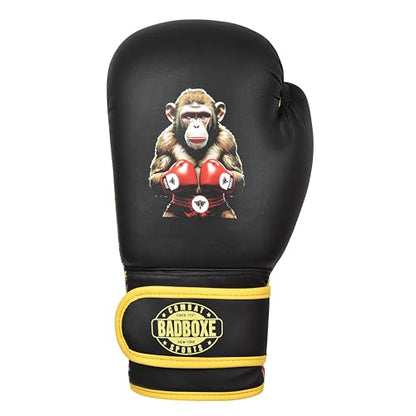 Boxing Gloves 6oz | Boxing Gloves for Kickboxing Muay Thai MMA | Bag Gloves for Punching Bag - color: Monkey Bl