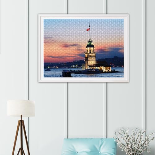 Anatolian Puzzle - Maiden's Tower, 1000 Piece Jigsaw Puzzle, Multicolor (ANA3125) - color: Kiz Kulesi