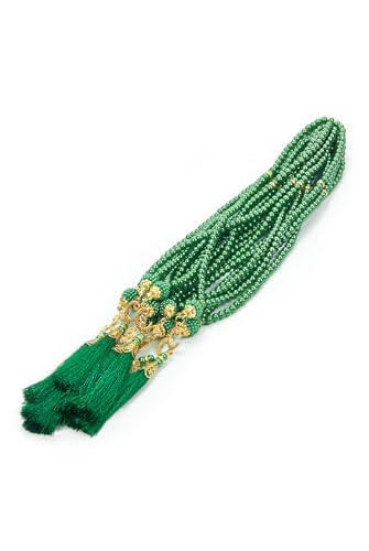 ihvan online, Tasbih Prayer Beads 99, Pack of 10, Muslim Prayer Bead, Islamic Rosary Bead, Dhikr, Tasbeeh Bulk, Misbaha, Masbaha, Tespih, Islamic Gift for Ramadan & Mawlid & Hajj Umrah - color: Green-Model 3