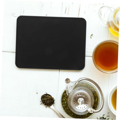 Garneck 2pcs Non- Silicone Coffee Tamper Mat Espresso Tamping Pad Grinding Kitchen Countertop Protector for Home and Coffee Shop Use