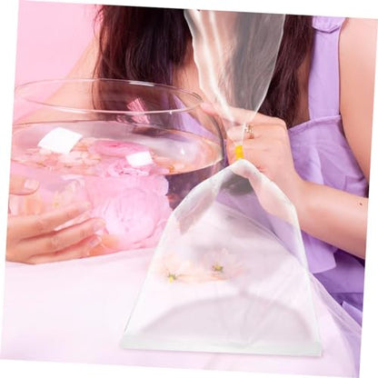SOLUSTRE 50Pcs Clear Fish Packing Bags Hdpe Fish Transport Containers Design for Safe Aquarium Fish Transport Oxygen Bags for Pet and Feeder Fish