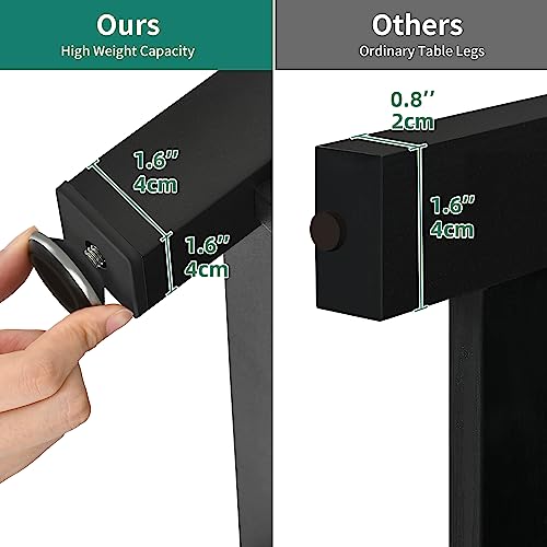 DWVO 55-75 Gallon Heavy Duty Metal Aquarium Stand with Power Outlets,Black | Cabinet for Fish Tank Accessories Storage,Fish Tank Stand Suitable for Turtle Tank, Reptile Terrarium, 860LBS Capacity