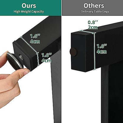 DWVO 55-75 Gallon Heavy Duty Metal Aquarium Stand with Power Outlets,Black | Cabinet for Fish Tank Accessories Storage,Fish Tank Stand Suitable for Turtle Tank, Reptile Terrarium, 860LBS Capacity