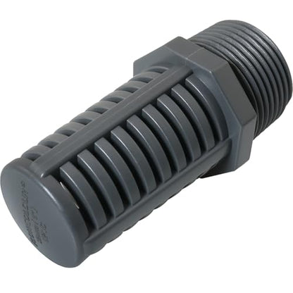 MEETOOT 1 Inch Standard Thread Inlet/Overflow Filter Water Tank PVC Permeable Cover for Connecting Aquarium Hose