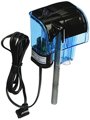 Penn-Plax Cascade 20 Power Filter – Mini Hang-On Filter with Quad Filtration – Great for Freshwater and Saltwater Setups, (Model: CPF6) - size: Cascade 20