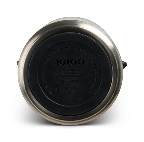Igloo Trailmate Hybrid 54 oz Insulated Water Bottle, Large Sports Water Jug, Beverage Cooler, Carbonite - color: Carbonite