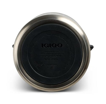 Igloo Trailmate Hybrid 54 oz Insulated Water Bottle, Large Sports Water Jug, Beverage Cooler, Carbonite - color: Carbonite