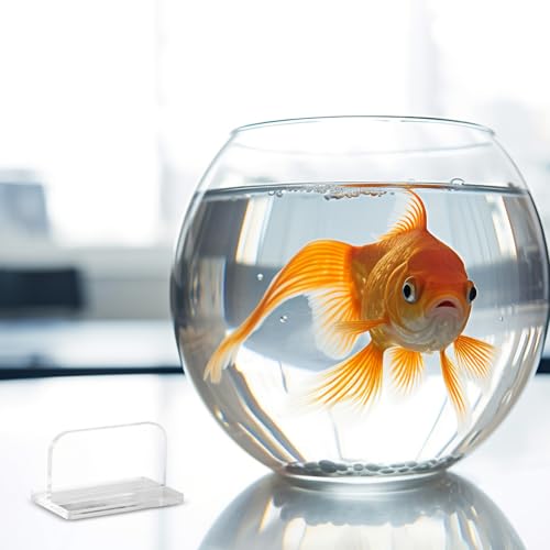 VANZACK 4pcs Acrylic Fish Tank Lid Handles Easy to Install Aquarium Cover Holders Water Changes and Maintenance Compatible Tanks
