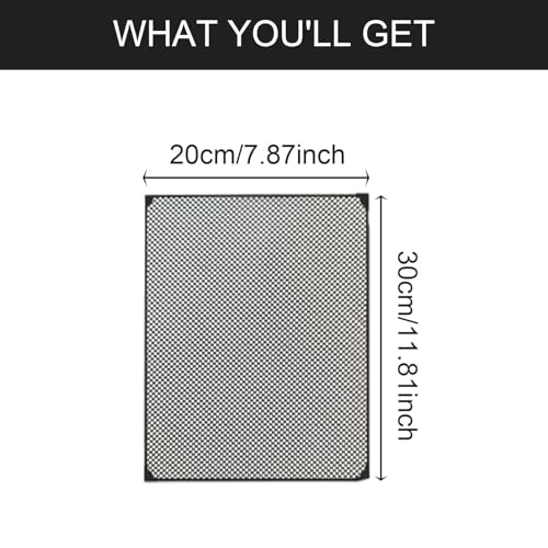 Anti Jumping Net Cuttable DIY Aquarium Screen Top Mesh Protect Carp Fish from Jumping Out of Tank Easy to Install - color: 30cmx20cm