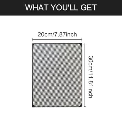 Anti Jumping Net Cuttable DIY Aquarium Screen Top Mesh Protect Carp Fish from Jumping Out of Tank Easy to Install - color: 30cmx20cm