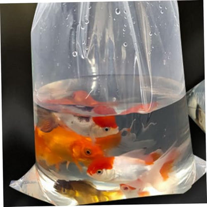 50pcs Fish Packing Pouches Aquarium Shipping Bags for Safe Transport of Live Fish and Shrimp Leakproof Design Stable Bottom Easy to Carry