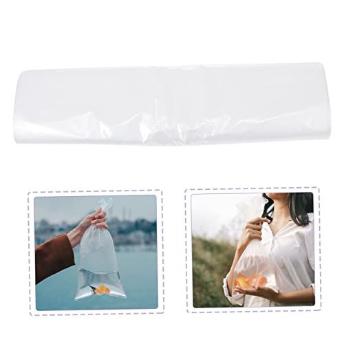 Luxshiny 20pcs Aquarium Fish Bags Storage Pouches Leakproof Live Fish Packing Bags for Transport Easy Viewing Without Opening