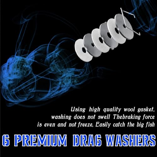 Telescopic Fishing Rod and Reel Combo | 30T Carbon Fiber Spinning Rod with 12+1BB Reel | Portable Lightweight Pole | Bass Trout Panfish | Freshwater Saltwater - color: Bule Combo with Tools