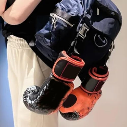 kowaku Boxing Gloves Carrying Strap Travel Carrier Gloves Punching Bag Strap,Accessory,Storage Rack,Professional Hanging Sling Leash - color: Reflective
