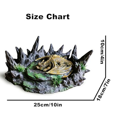Aquarium Decorations, Dragon's nest, Aquarium Rock Landscape Decorations, Fish Tank Decorations