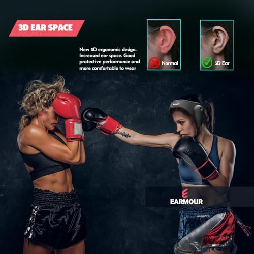 Wrestling Headgear with Adjustable Ear Guard - Youth Chin Protection, Design for Ultimate Comfort and Safety in Every Match, Black