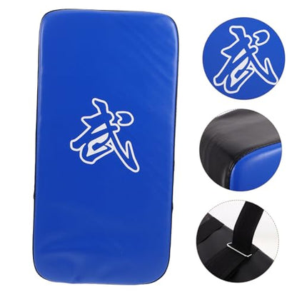Thickened PU Taekwondo Kick Pad for Thigh Protection Curved Martial Arts Strike Shield Multipurpose Kickboxing and Thai Pads for Professional and Home Boxing Training