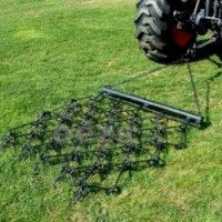 4' x 4' Variable Action Drag Chain Harrow - Overall Length: 90" - 3/8" Dia - size: 4' W x 4' L, 3/8" Dia
