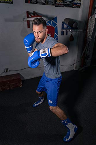 Pro Mex Professional Training Gloves V 3.0 - color: Blue, size: 16 oz