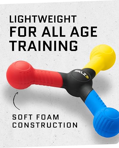 SKLZ Unisex Adult New Version Reactive Catch, Blue/Yellow/Red, One Size US - size: One Size (Pack of 6)