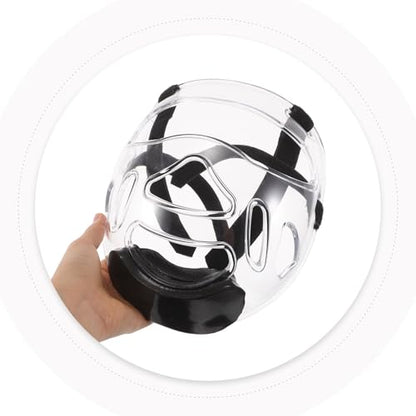 Toddmomy 2 Pack Taekwondo Face Guard Mask Detachable Full Face Protective Headgear for Karate Sparring Gear Kickboxing Training Martial Arts Protective Gear for Youth and Adults