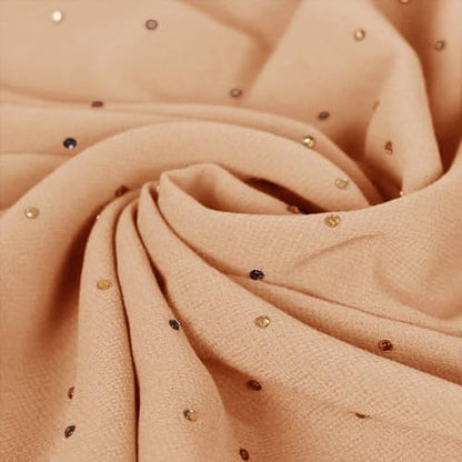 Hijab Scarf for Women Soft Chiffon Rhinestone Long Scarf Shawl Fashion Muslim Hijab Head Wrap Scarves - color: Camel