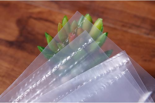 Geoyee 200ct 3.5x5 Inches Flat Open End Clear Poly Bags 1.6 Mil, Small Plastic Bags Perfect for Small Business, Storage, Packaging Products, Food (3.5x5-200pcs) - size: 3.5x5 inches
