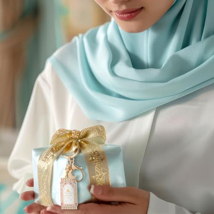 Islamic Enamel Keychains - color: Pink